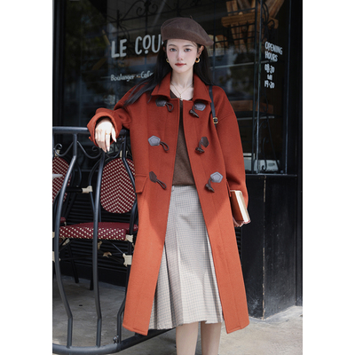 taobao agent Woolen long winter coat, mid-length, high-quality style