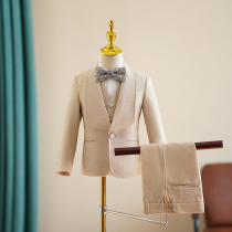 Childrens suits and dresses handsome British boys suits flower girls birthday formal wear hosts catwalk performance clothes