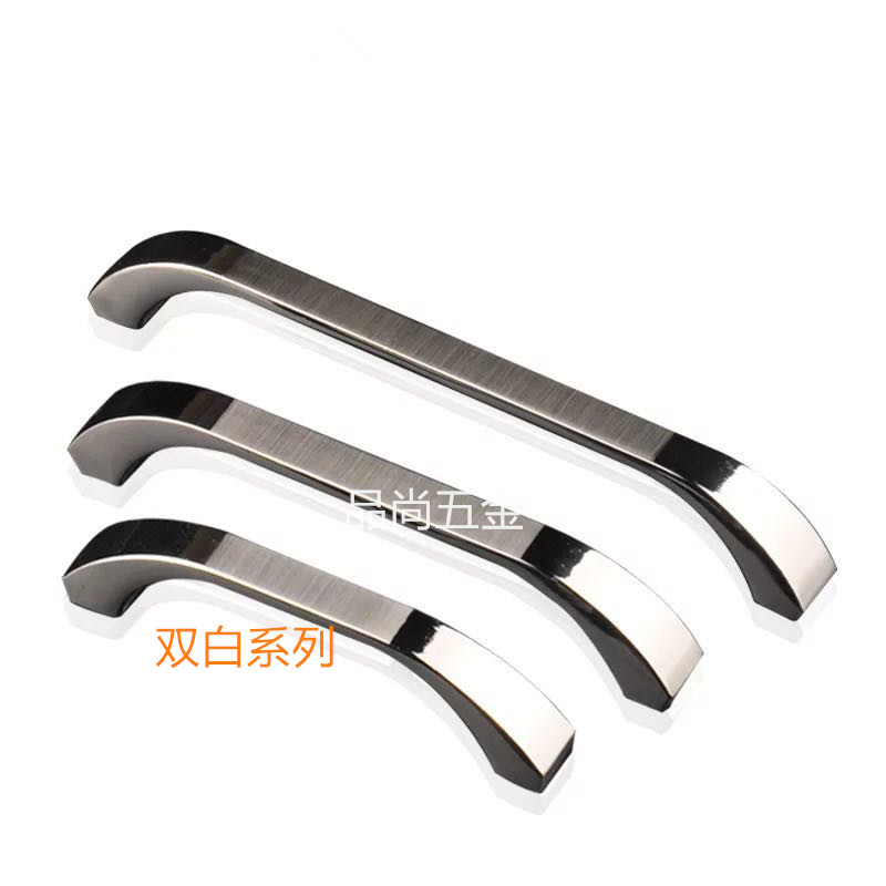 Modern minimalist 304 stainless steel color Jane European overall cabinet door small handle drawer cabinet handle 15