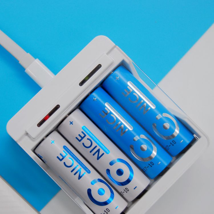 Time-resistant rechargeable battery 5 AA rechargeable nickel-hydrogen low self-discharge rechargeable 2300mAh high capacity charger suit
