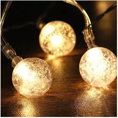 LED light string battery box usb ball Bubble Ball festival lamp small light bulb color light wedding courtyard decoration light string