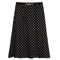 YINER specializes in womens spring fashion polka-dot slim A-line chain skirt