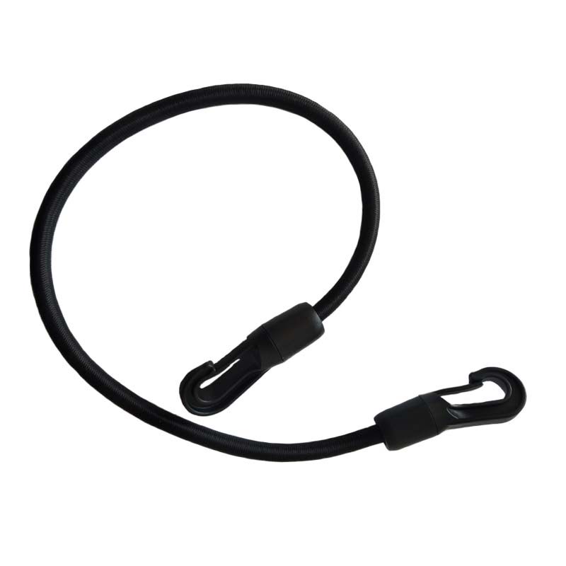 Boat Paddle Accessories Slip Water Preparation Suit Yacht Black 8 mm coarse 40 cm Rubber elastic rope injection moulding hooks