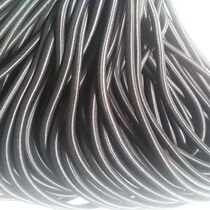 Elastic band of sportswear sewing circle rubber handmade 8mm thick black elastic rope off-the-shelf sales