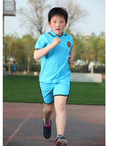 Nanjing Foreign Language School Xianlin Campus Summer Short Sleeve Shorts Boys School Uniform