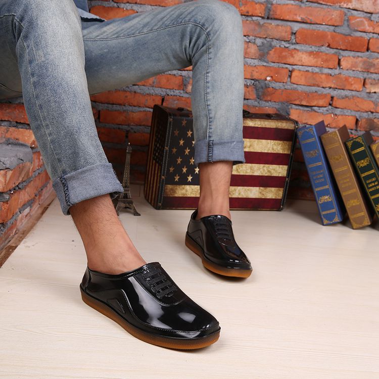 Chaussures - bottes caoutchouc homme pour printemps - semelle tendon - Ref 967110 Image 7