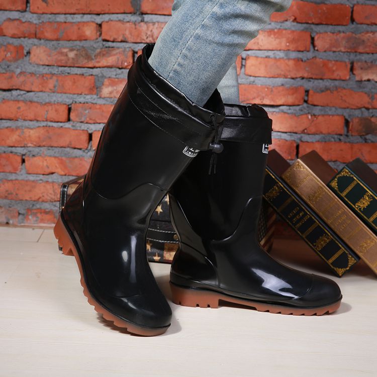 Chaussures - bottes caoutchouc homme pour hiver - semelle tendon - Ref 973884 Image 7