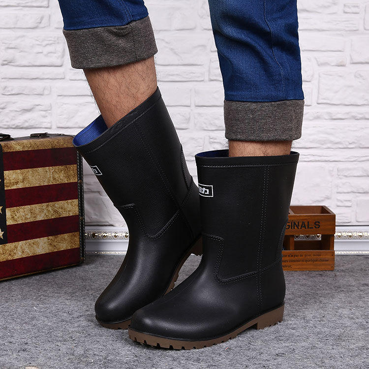 Chaussures - bottes caoutchouc homme pour été - semelle tendon - Ref 973756 Image 9