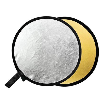 110CM reflective plate photography folding soft plate reflective equipment fill light plate gold and silver 2 sides 2 in 1