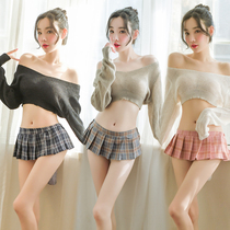 Sex underwear cute Japanese Hanfu belly style retro pajamas court Sao sexy soft girl hot passion set
