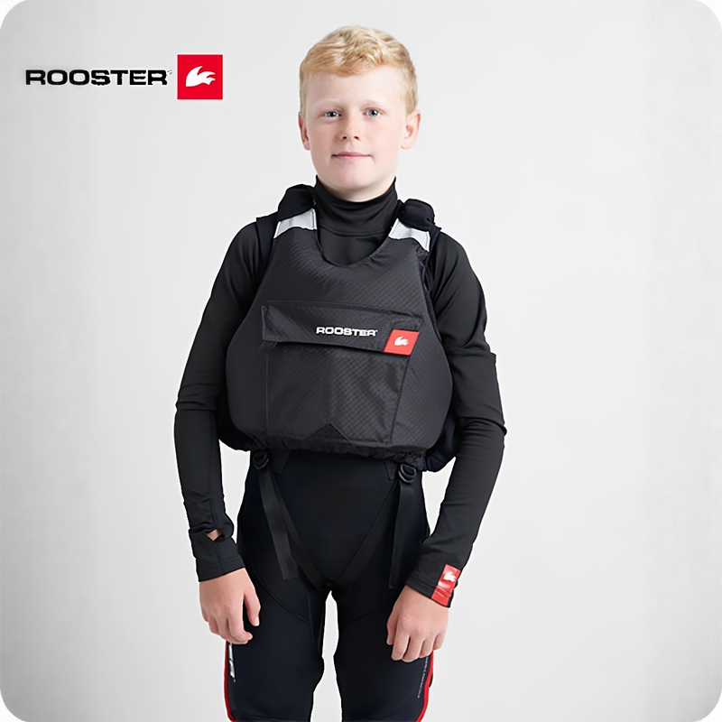 Rooster Sailing Pullover Life Jacket for Kids and Adults, New Model with Adjustable Waist and Shoulder Straps