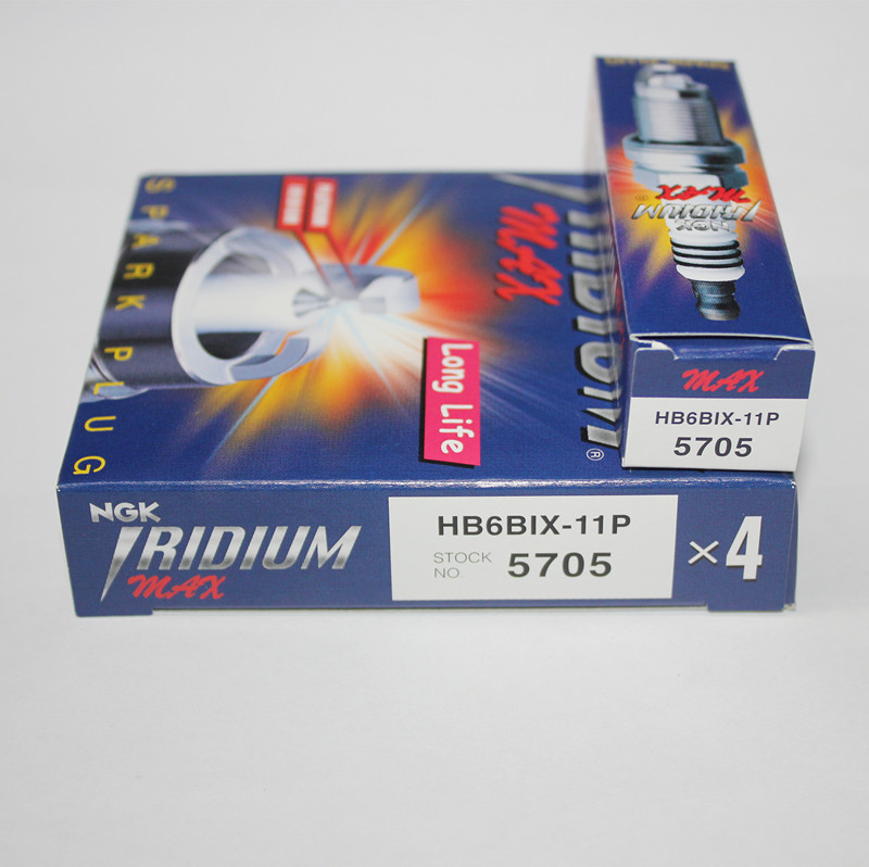 Three-claw NGK iridium platinum HB6BIX-11P Bora Wingshen CAMRY Roewe Sagitar RAV4 spark plug 5705