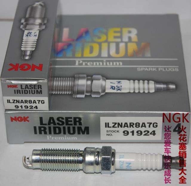 91924 Laser Iridium 4 Pack NGK ILZNAR8A7G Spark Plug