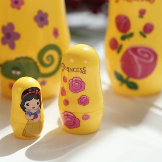 Russian Style Matryoshka 6-layer New Chinese Style Princess Girls Cute Children's Educational Toys Birthday Gift