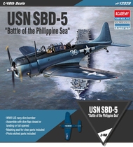 Edmei Model 12329 1 48 US World War II SBD-5 Shipborne Dive Bomber Philippine Sea