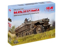 ICM model 35101 1 35 German World War II 251 1 half-track armored vehicle A- body