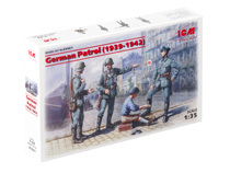 ICM model 35561 1 35 German World War II Gendarmerie patrol 1939-42 classic soldiers scene matching