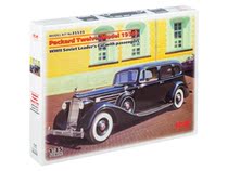 ICM model 35535 1 35 Soviet World War II Packard Twelve (1936) officer car with soldiers