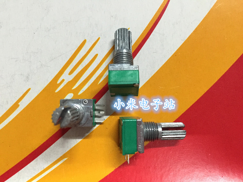 Single-link 097 Seal potentiometers B1K 2K 2K 10K B20K B20K 100K 100K 100K Green car sound