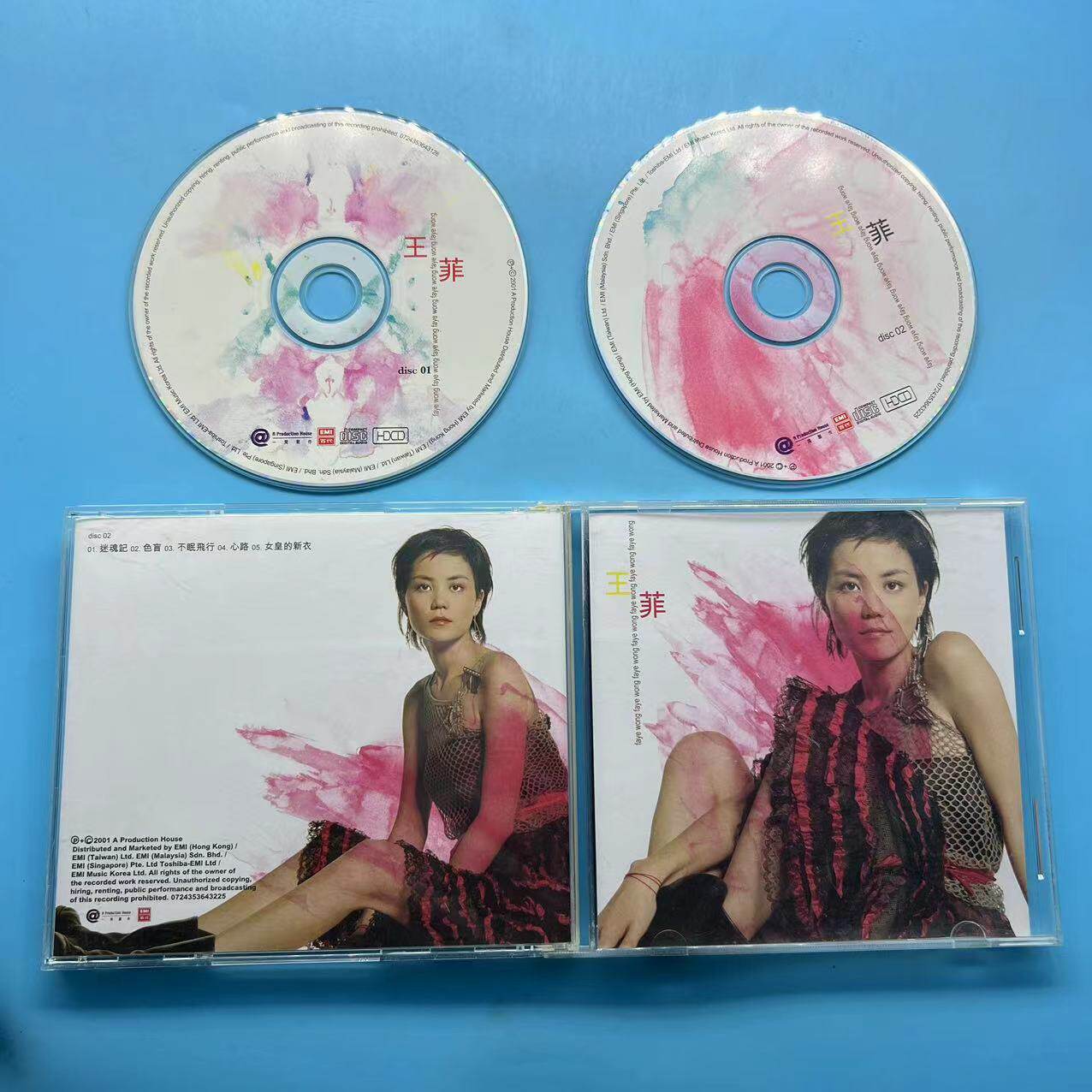 CD 未開封日本盤CD/王菲「光の翼」/日本盤のみのボーナスディスク