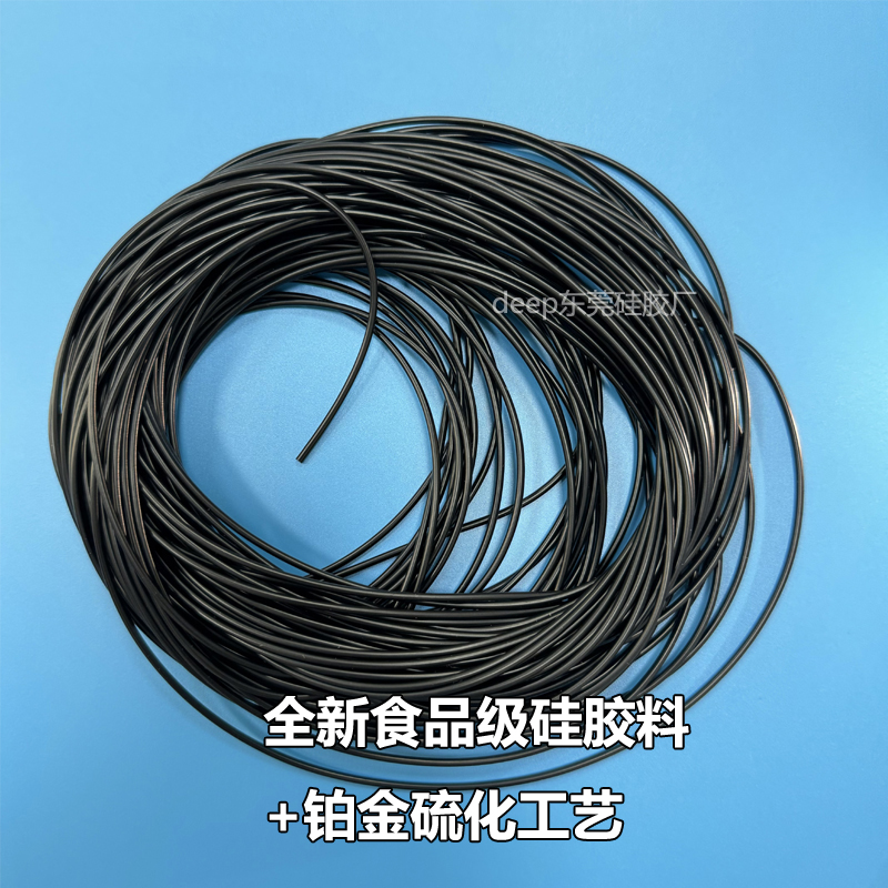黑色硅胶软管真能抗高温又防冻？揭秘食品级高弹神器