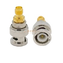 Intercom adapter BNC male to SMA female feeder adapter BNC male to SMA female