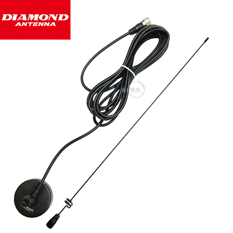 DIAMOND Japan diamond sucker antenna UV dual-segment antenna MR77 (144 430mhz dual frequency M head 0 5m