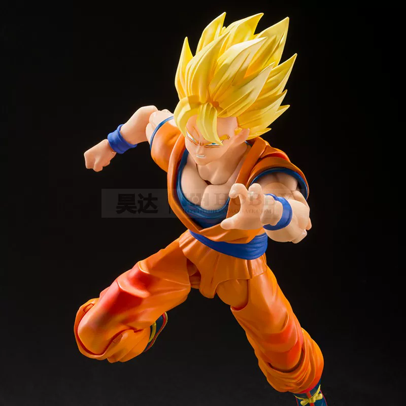 Пластиковая фигура BANDAI Bandai SHF Сон Гоку 3.0 Пролог к Решительному бою Dragon Ball Z Ререлиз