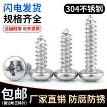 304 stainless steel round head self tapping screws cross pan head self tapping screws 2 2M2 9M3 5M3 9M4 2M4 8