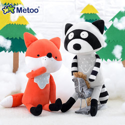 ແທ້ຈິງແລ້ວ metoo fox plush toy koala doll Rabbit doll rag doll ຂອງຂວັນວັນເກີດ