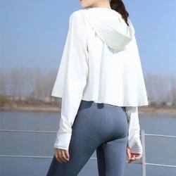 2024 Ice Silk Shawl Sun Protection Clothing Women's Summer UV Protection Outdoor Breathable Sun Protection Clothing Cycling Jacket Short