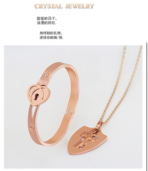 Rung với cùng một cặp khóa đồng tâm vòng tay một cặp vòng tay vòng tay chìa khóa vòng cổ có thể được viết một cặp sinh viên Hàn Quốc vòng pandora