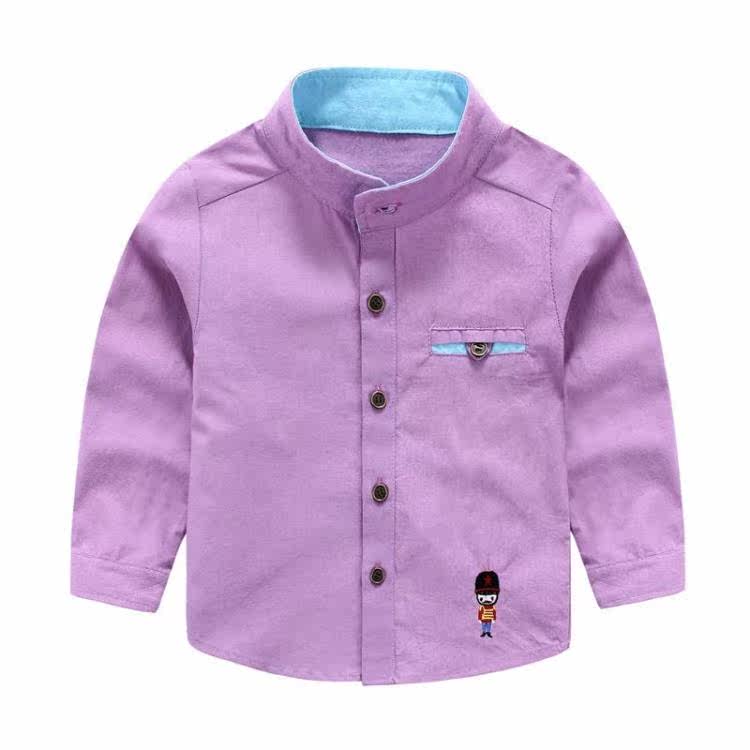 Chemise garcon à manche longue - Ref 2076577 Image 8