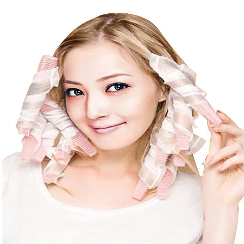 10 clothing nets red curly hair with no injuries wavy roll small number of curly hair creators sloth sleep self-glued curly hair cylinder