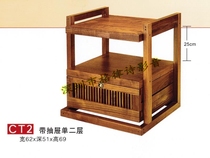 Jazz rack single and two-layered with drawers solid wood audio cabinet amplifier rack equipment rack freight collect