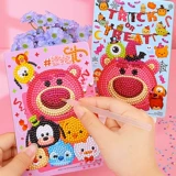 Дисней, клубника, наклейки, детская игрушка, набор материалов для принцессы, DIY