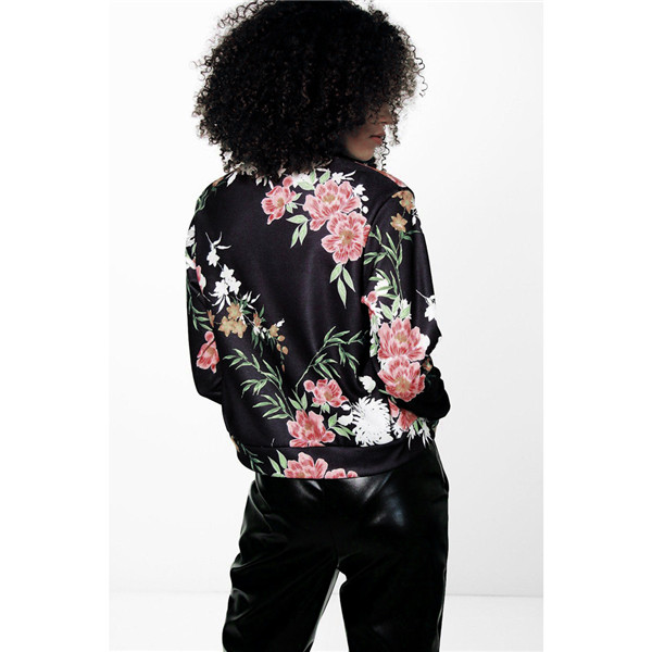 Long-Sleeved Printed Jacket NSYF18816