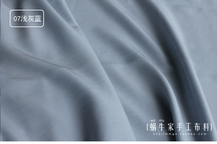 [Ốc nhà vải thủ công] nước cotton lụa mềm mịn chống nhăn áo đầm Hanfu - Vải vải tự làm cotton 2 chiều