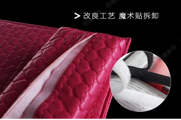 Nail Tool Set Nail Hand Gối Hand Mat PU Leather Love Love Nail Shop - Công cụ Nail bộ làm nail