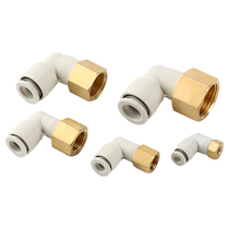 SMC type pneumatic inner screw bending joint KQ2LF04-01 KQ2LF06-02 08 10 12-M5 03 04