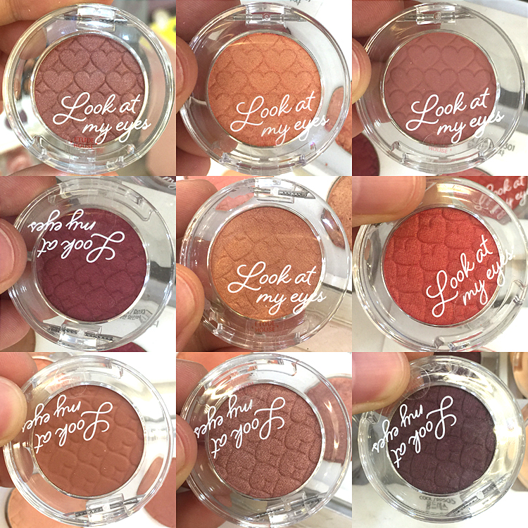 South Korea Love Lihut Iti's house monochrome eye shadow matte finer pearls with iron hit bottom 407 nude makeup BR422 -Taobao