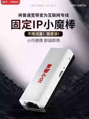 2M-15M fixed public network ip small Magic wand box nas companion remote desktop plc control internal network penetration network