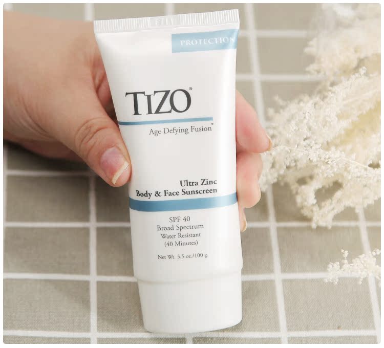 Hoa Kỳ TIZO1 tự nhiên khoáng chất cách ly chống nắng SPF40 dưỡng ẩm chống nước 100g chống nắng neutrogena
