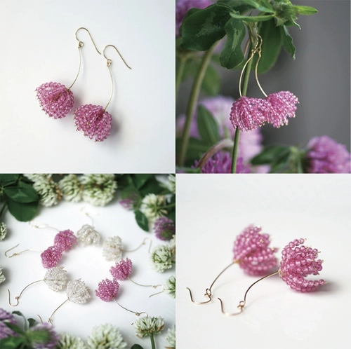 SZ318 Красивый хрустальный цветок DIY DIY Ручная обмотка дизайн цветочных изделий подвеска 1