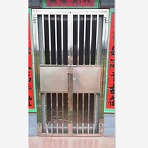 Special Price Special Size Stainless Steel Flat Open Door Rental House Pull Gate Bathroom Door Warehouse Door