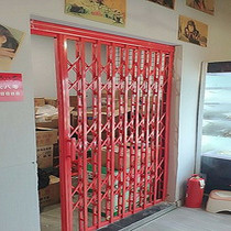 Stainless steel door manufacturers paint pull gate sliding door anti-theft window anti-theft door color pull gate