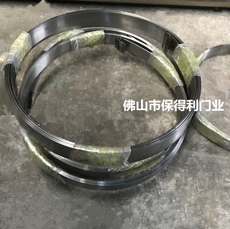 38mm 50mm spring steel sheet spring roll-up doors accessories Spring of thickness 1 3mm