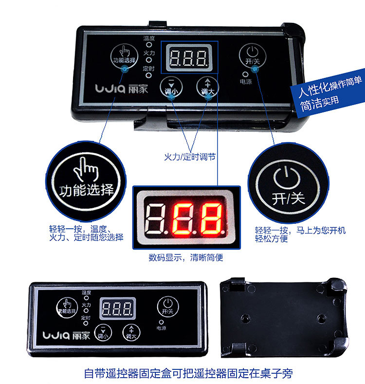 bếp từ siemens Lẩu cửa hàng điện nhỏ thương mại bếp điện gốm tùy chỉnh tròn 245 đường kính 1200W nồi hơi lửa nhúng lò đối lưu bếp điện từ đôi