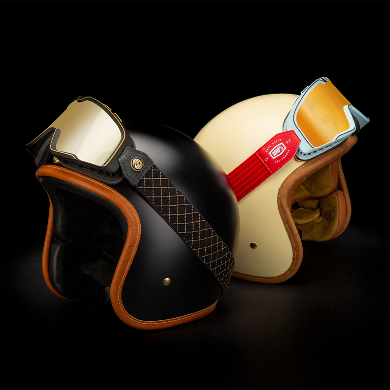 Hedon Retro Safety Helmet Harelocomotive Vespa Locomotive Men And Women Winter Carbon Fiber Half Armor Safety Helmet Four Seasons