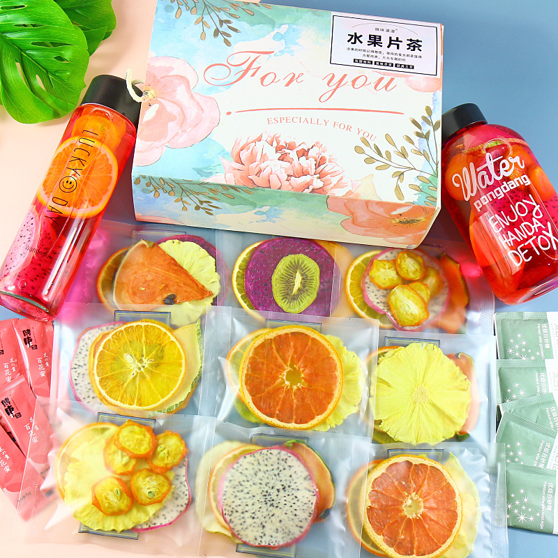 Fruit Tea Tea Bags with Dried Fruit Slices Mixed In, Pure Fruit, Various Flavors, Suitable for Children and Pregnant Women, Fruit Tea Gift Box Fruit Tea Tea Bags with Dried Fruit Slices Mixed In, Pure Fruit, Various Flavors, Suitable for Children and Pregnant Women, Fruit Tea Gift Box